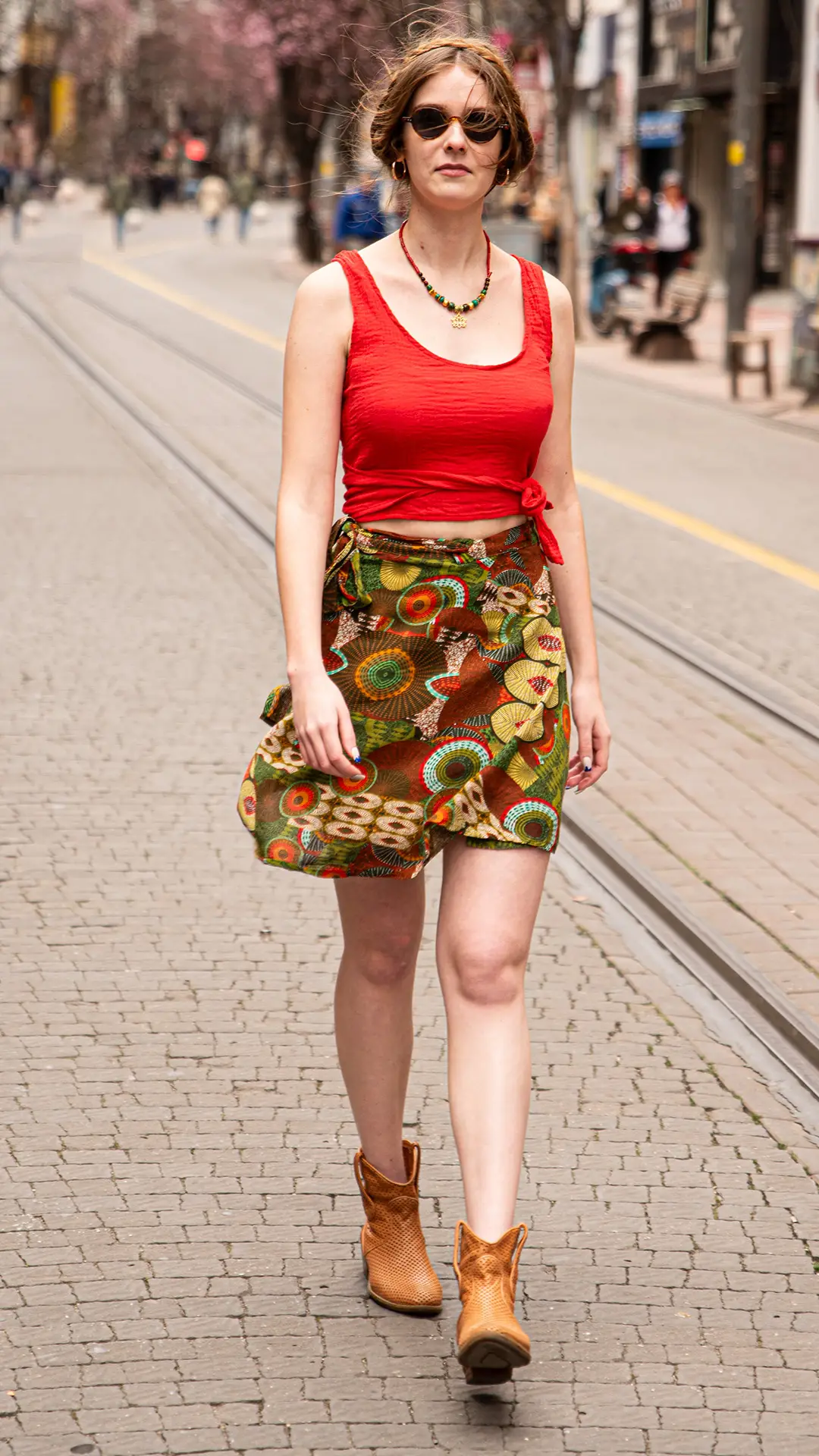 Desenli Anvelop Etek