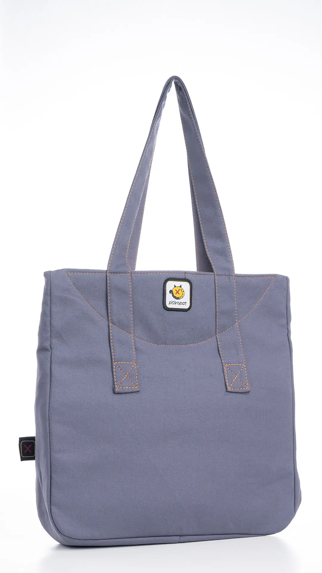 Küçük Prens Desenli Kol Çantası Gri