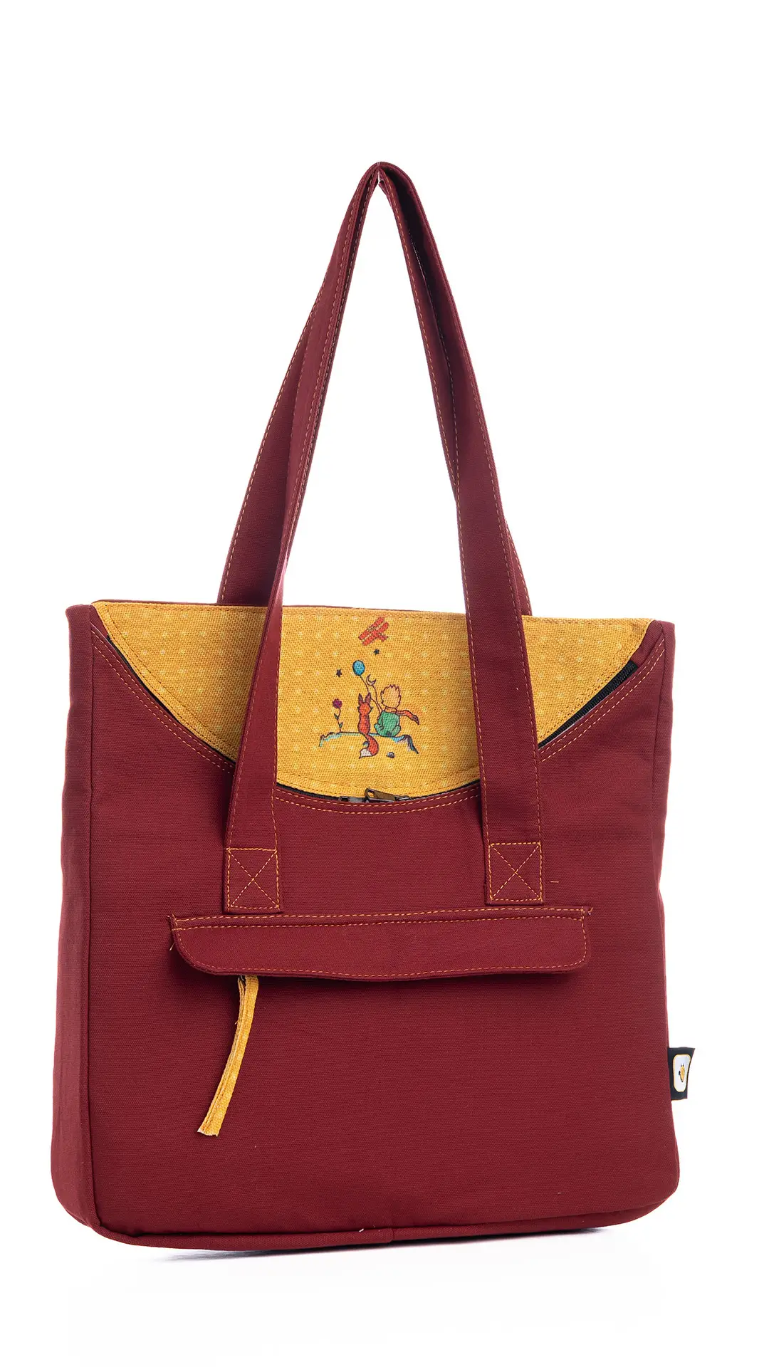 Küçük Prens Desenli Kol Çantası