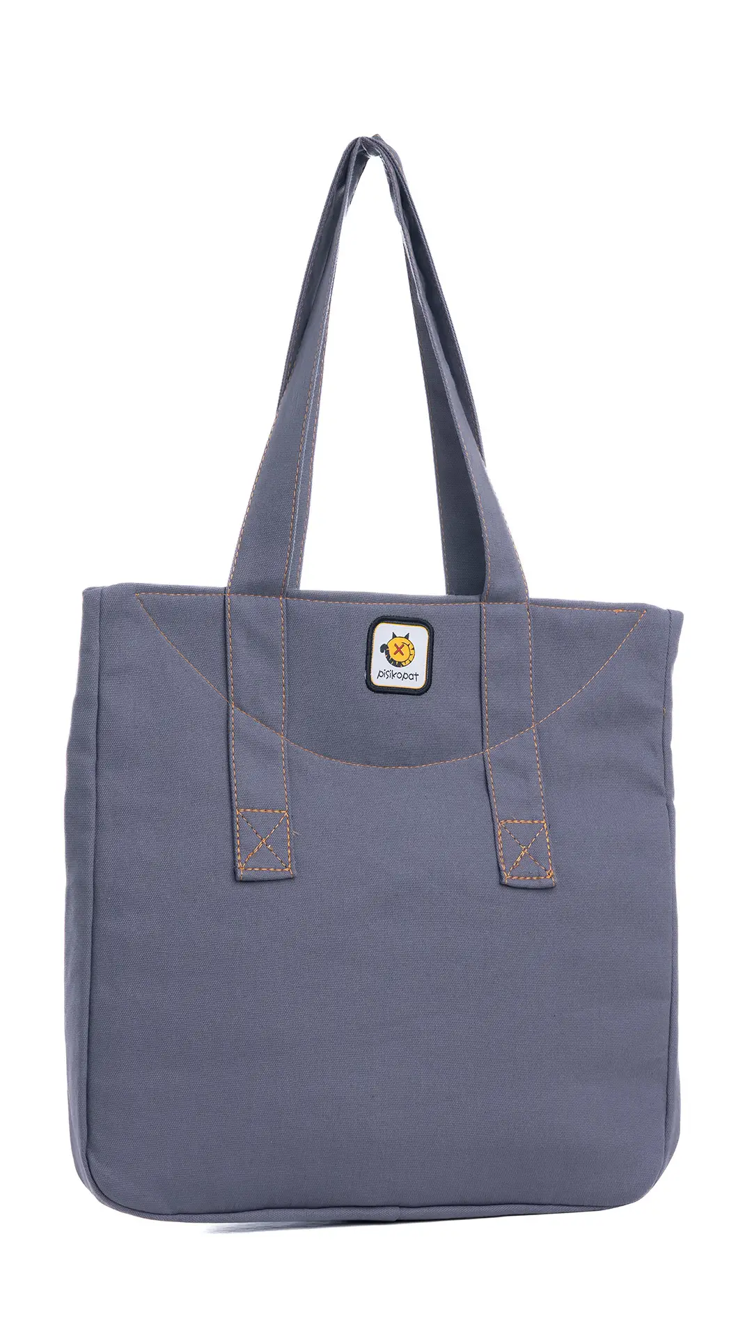 Kutup Ayısı Desenli Kol Çantası Gri