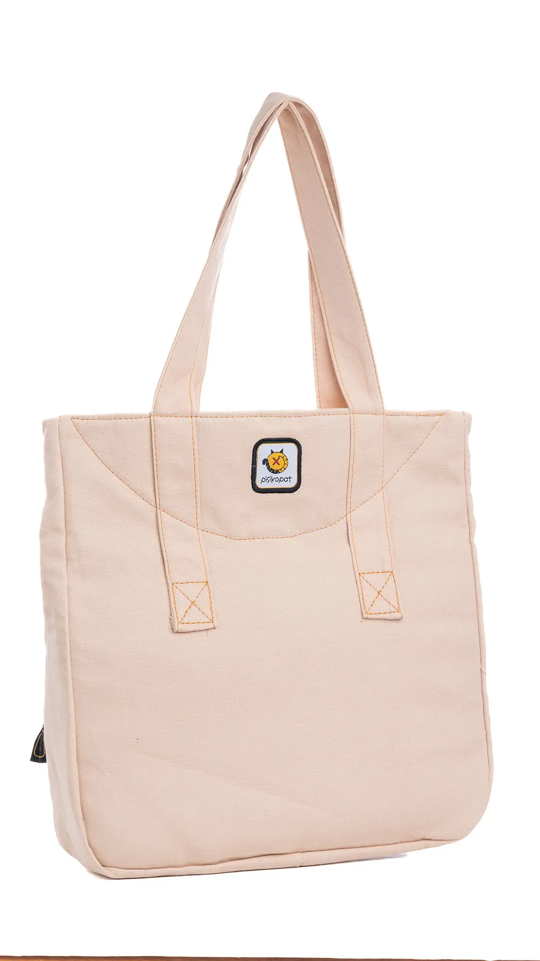 Fil Desenli Kol Çantası Krem