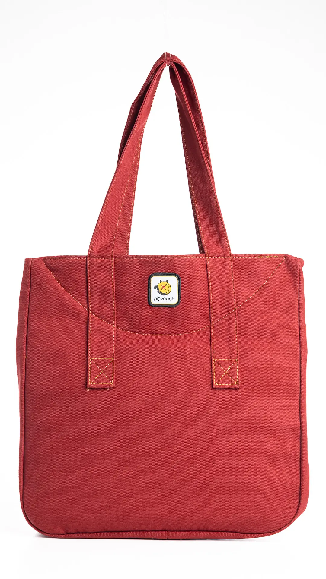 Karga Desenli Kol Çantası Bordo