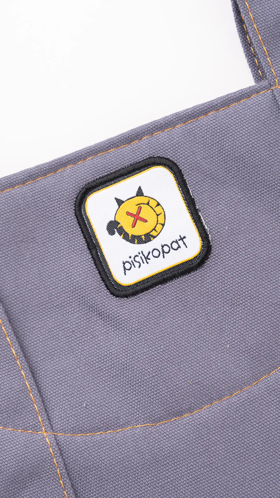 Küçük Prens Desenli Kol Çantası Gri