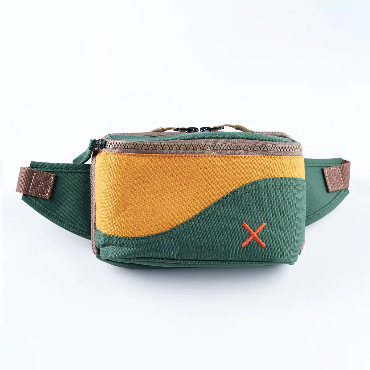 Yellow-Green Simple Bel Çantası