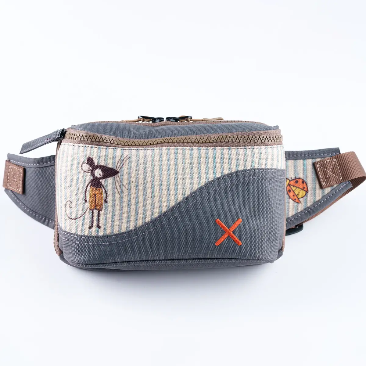 Grey Ratatuy Bel Çantası