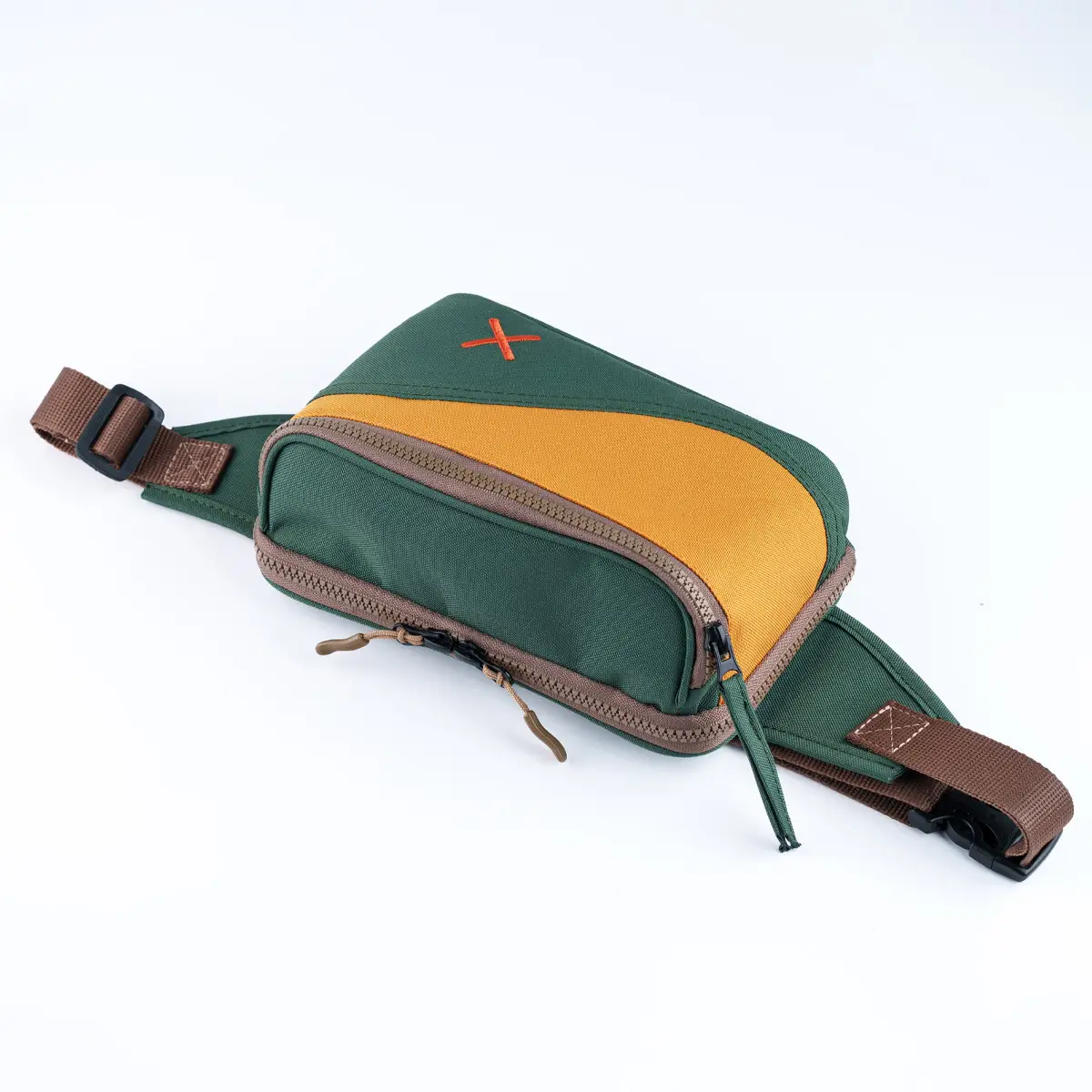 Yellow-Green Simple Bel Çantası