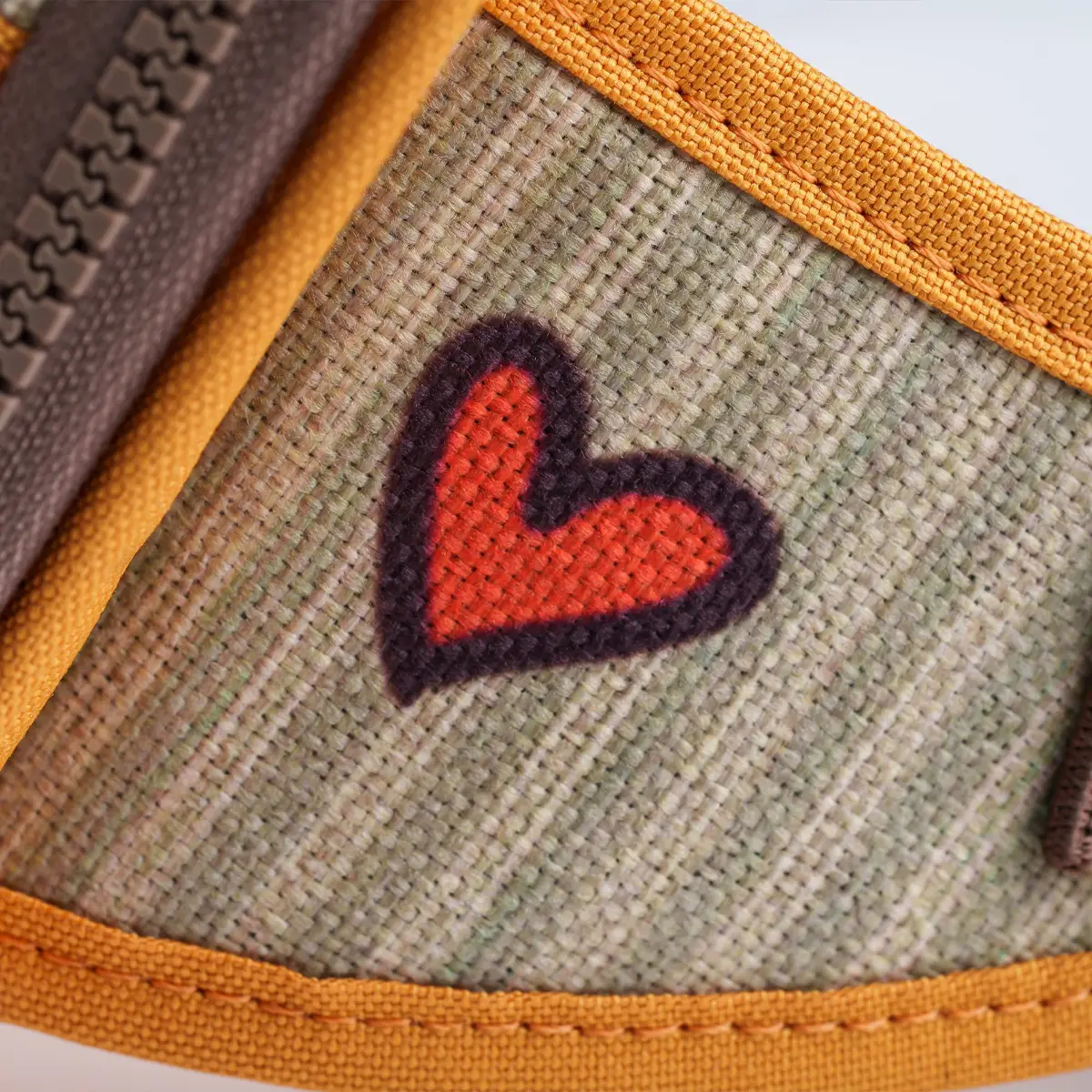 Yellow Cat&Dog Love Bel Çantası