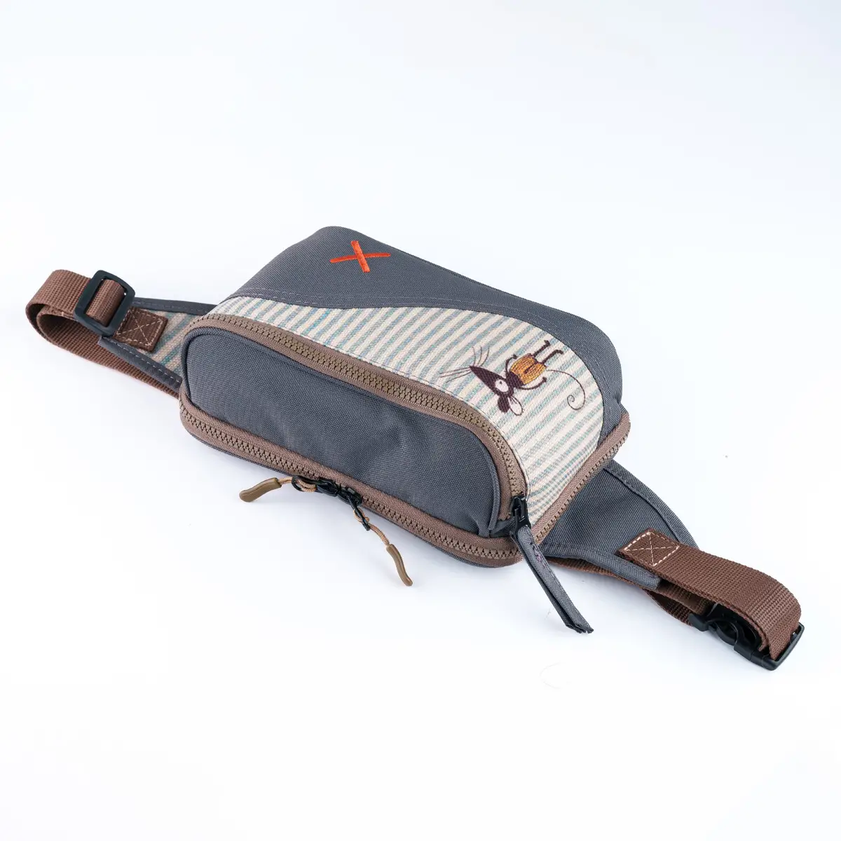 Grey Ratatuy Bel Çantası