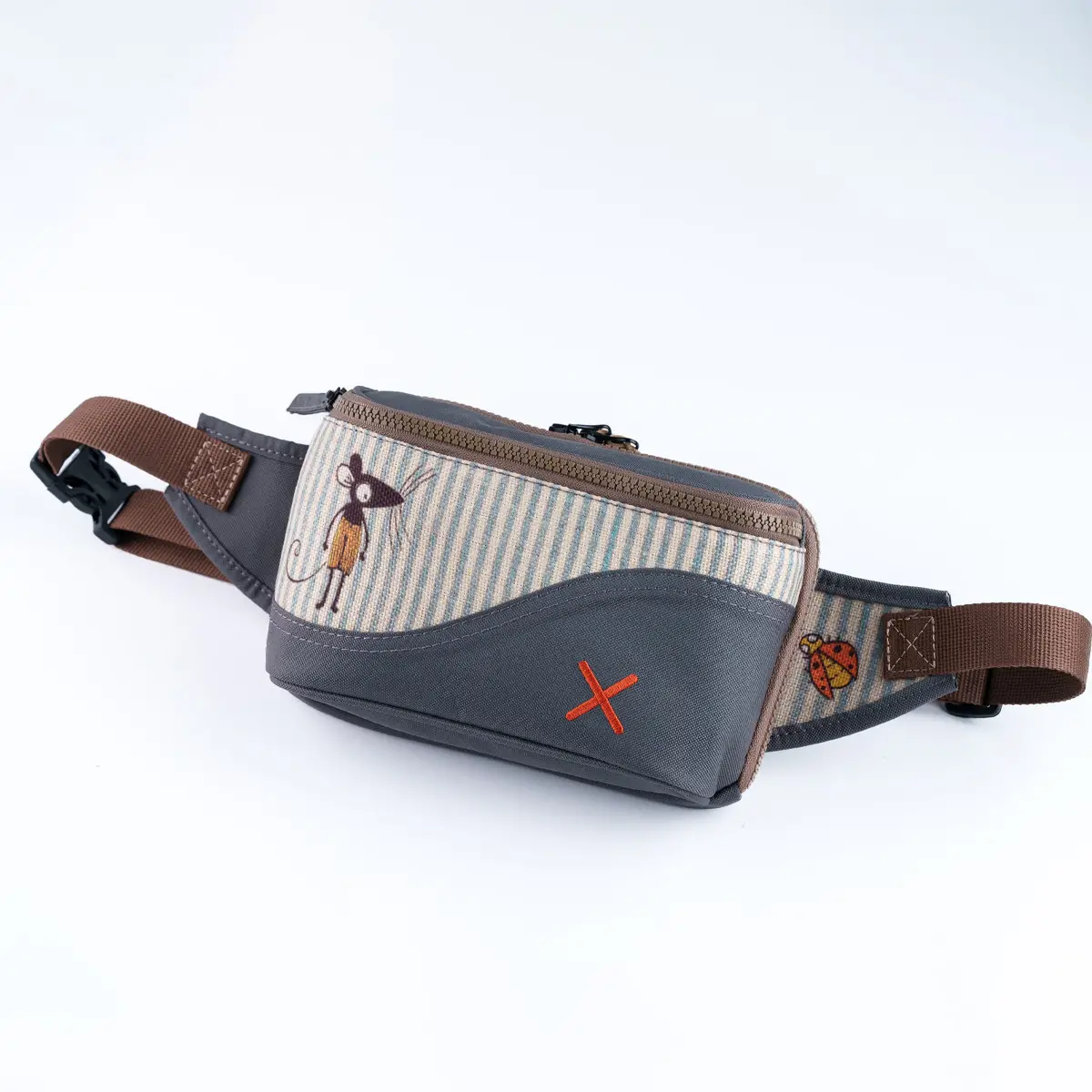 Grey Ratatuy Bel Çantası