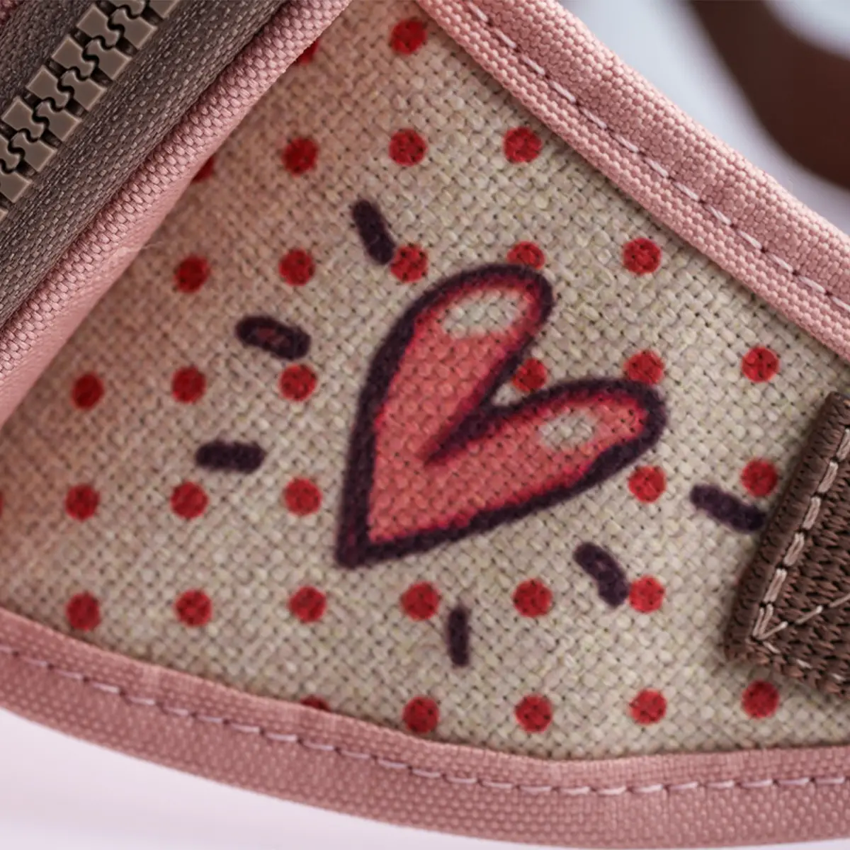 Pink In Days of Yore Piglet Bel Çantası