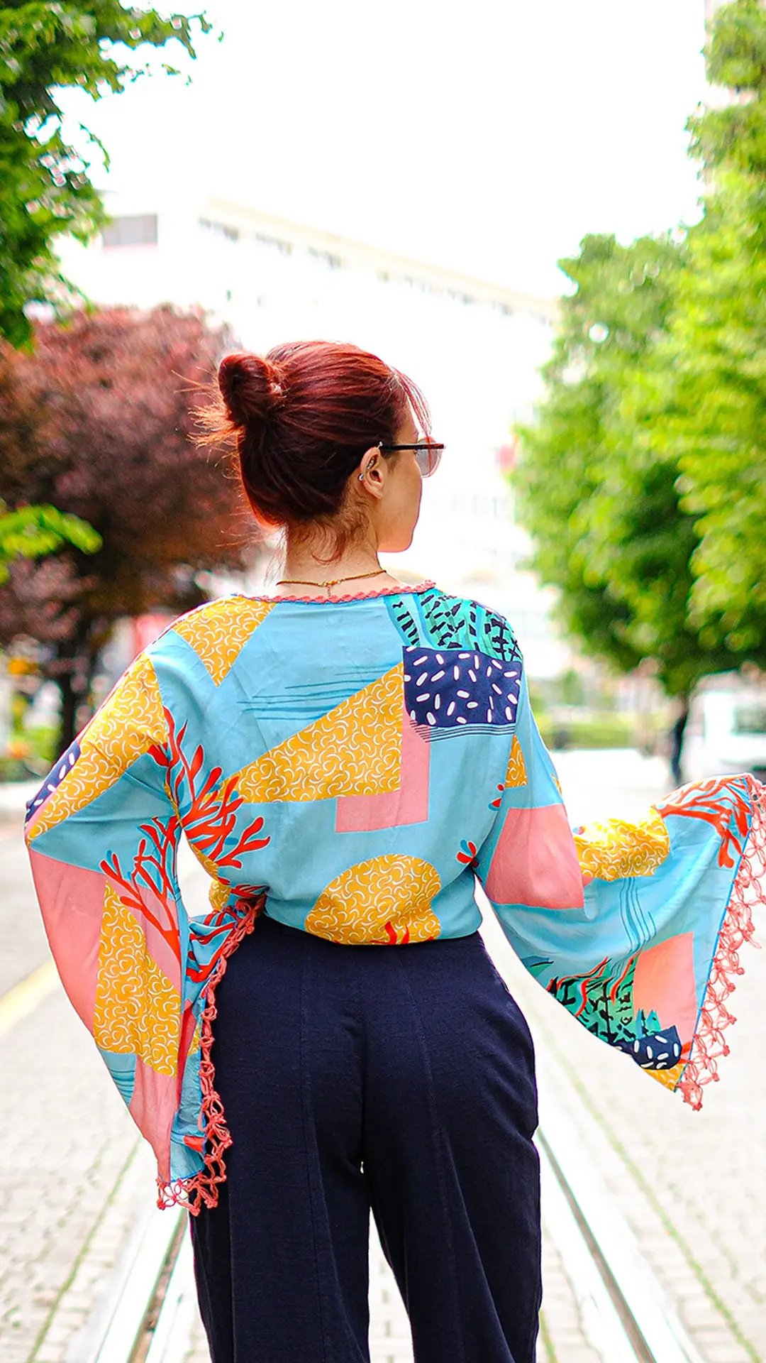 Önden Bağlamalı Bluz