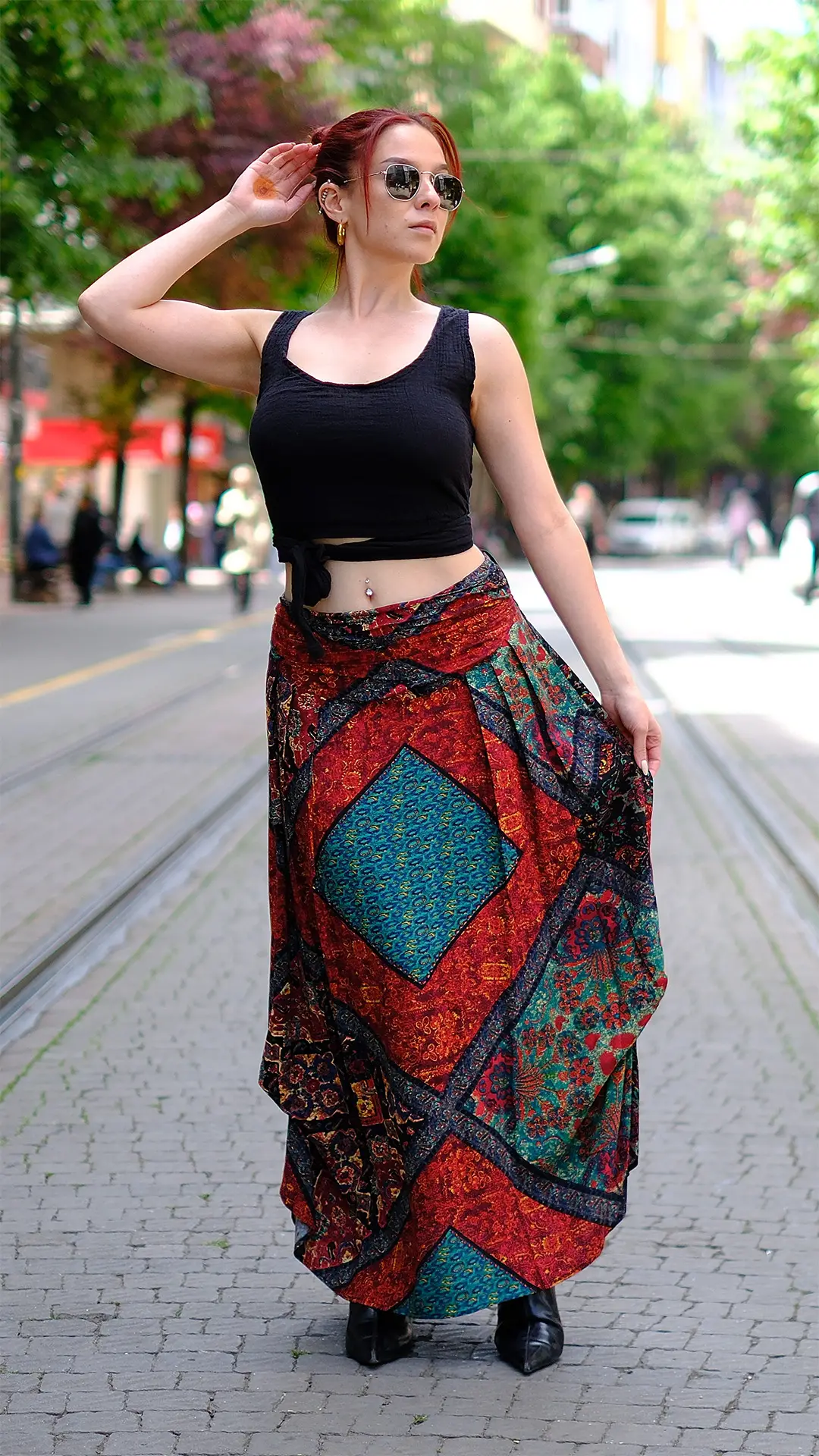 Müslin Bağlamalı Bluz