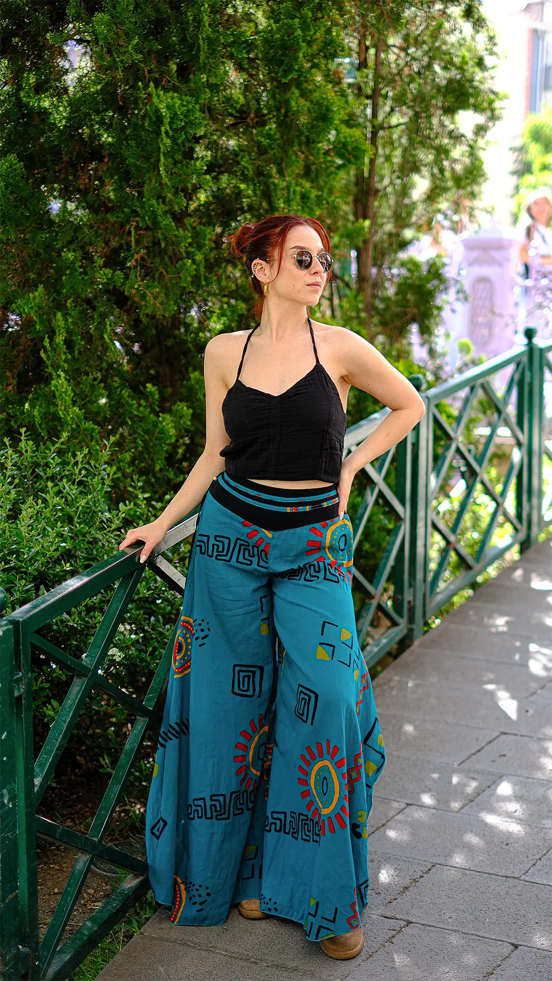 Yarasa Pantolon Desenli