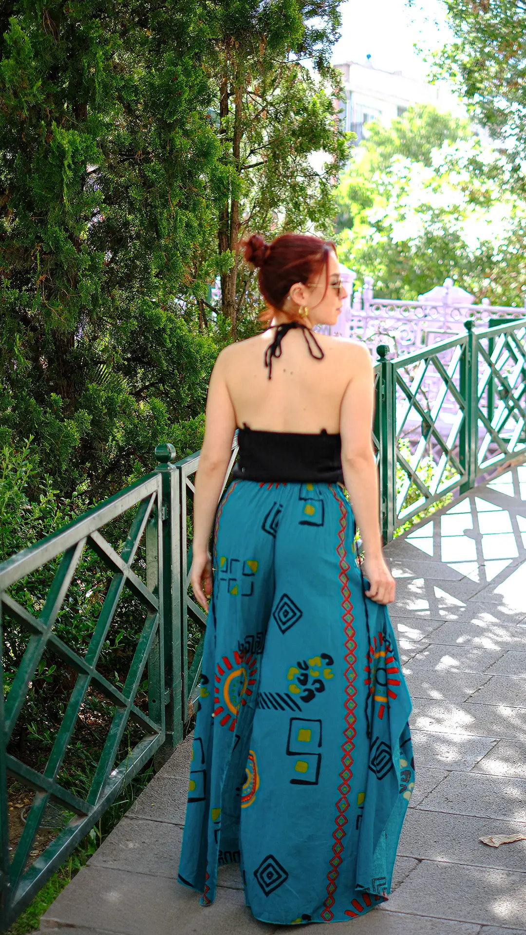 Yarasa Pantolon Desenli