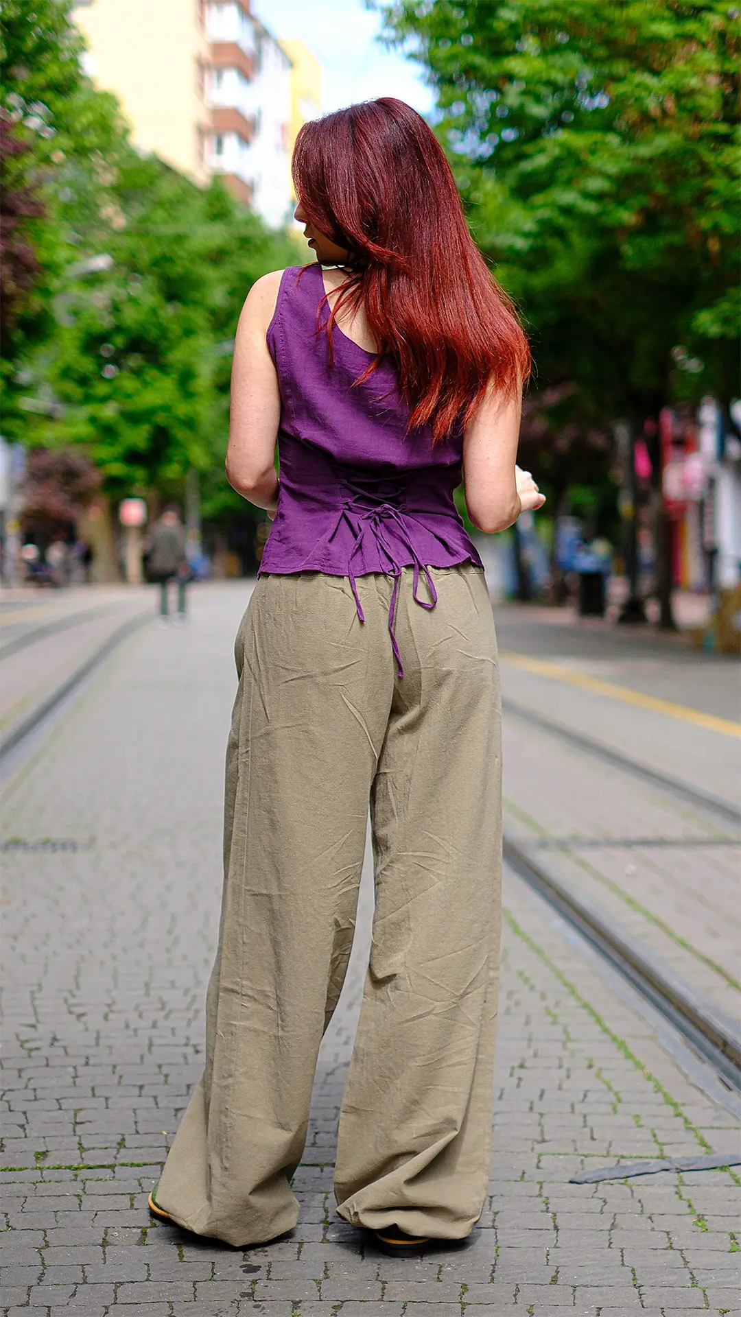 Cep Detaylı Pantolon Haki