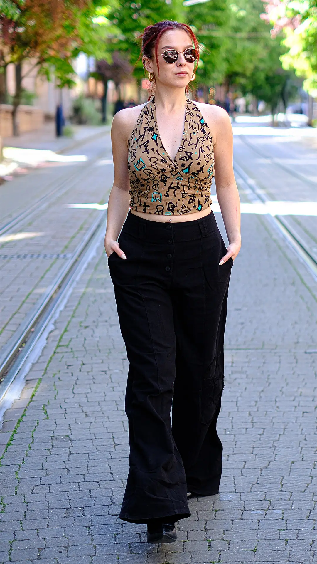 Bulmaca Bluz Desenli