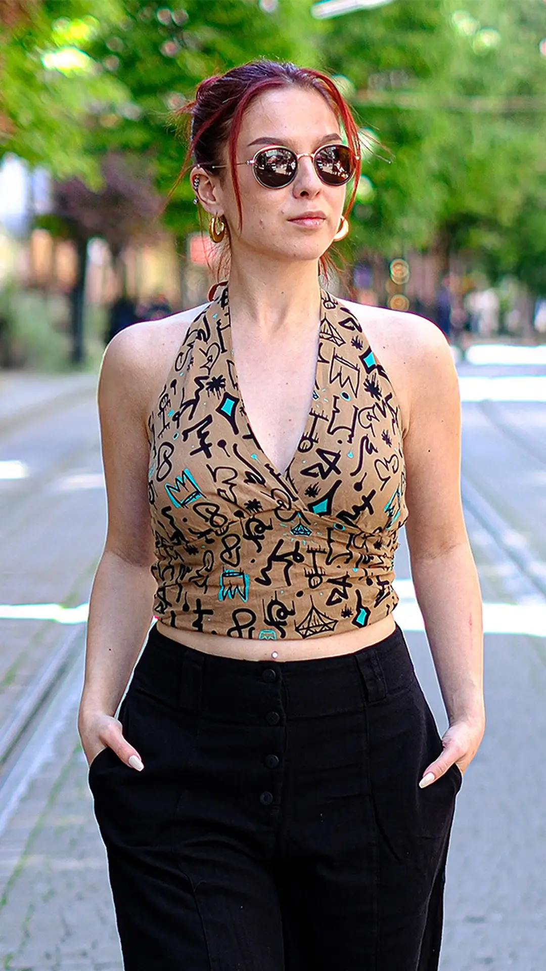 Bulmaca Bluz Desenli