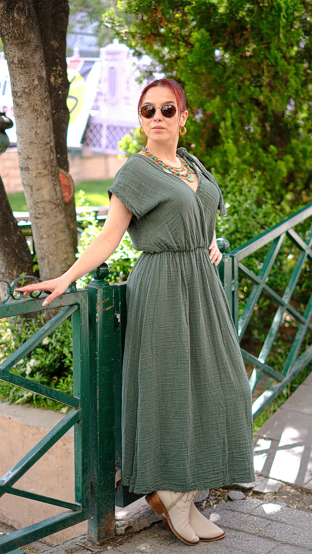 Müslin Kumaş Tasarım Elbise