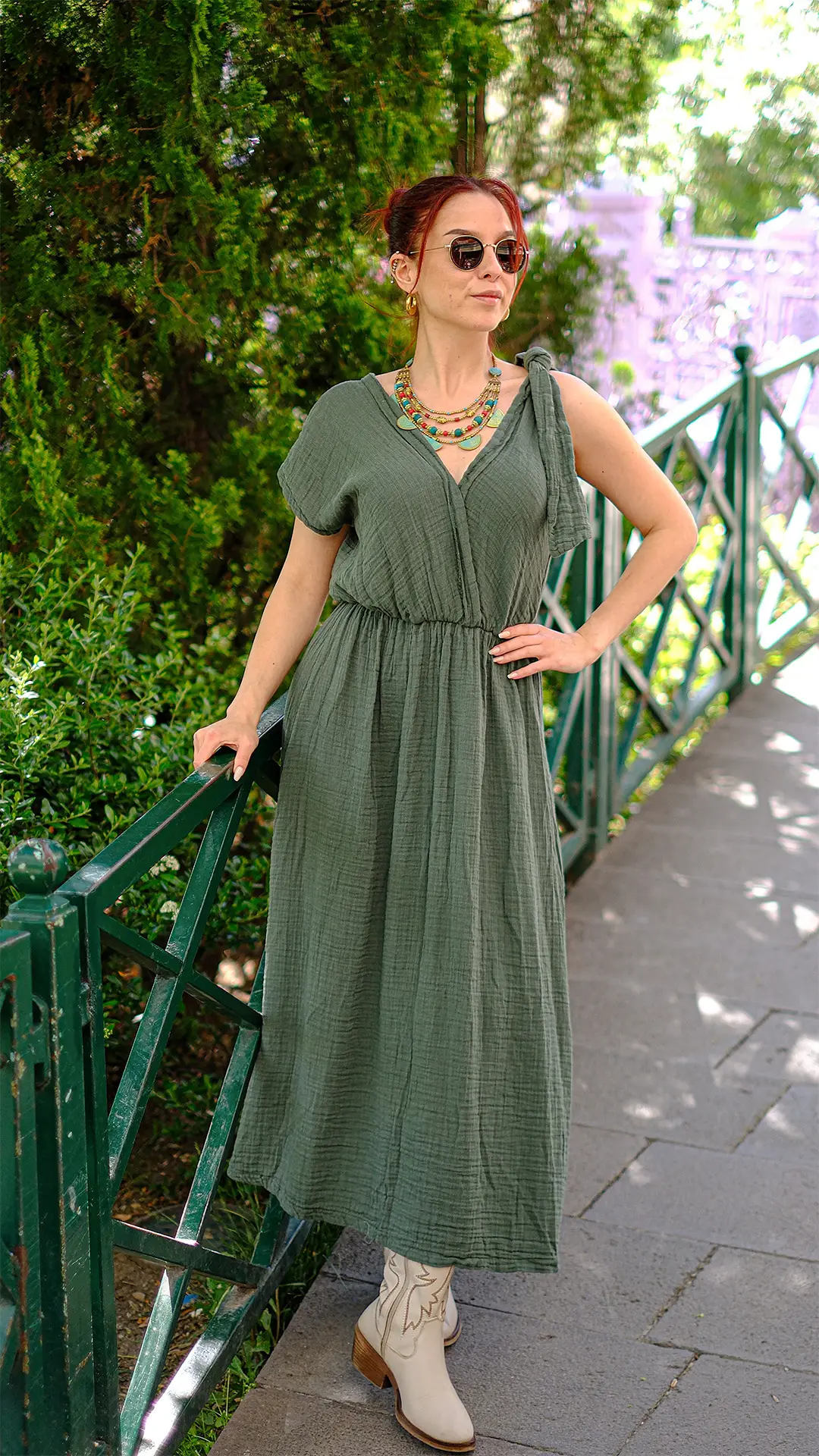 Müslin Kumaş Tasarım Elbise