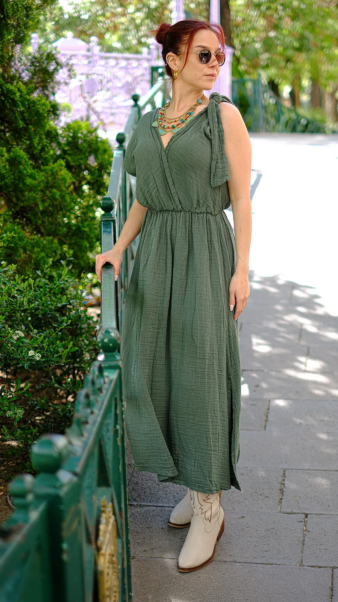 Müslin Kumaş Tasarım Elbise