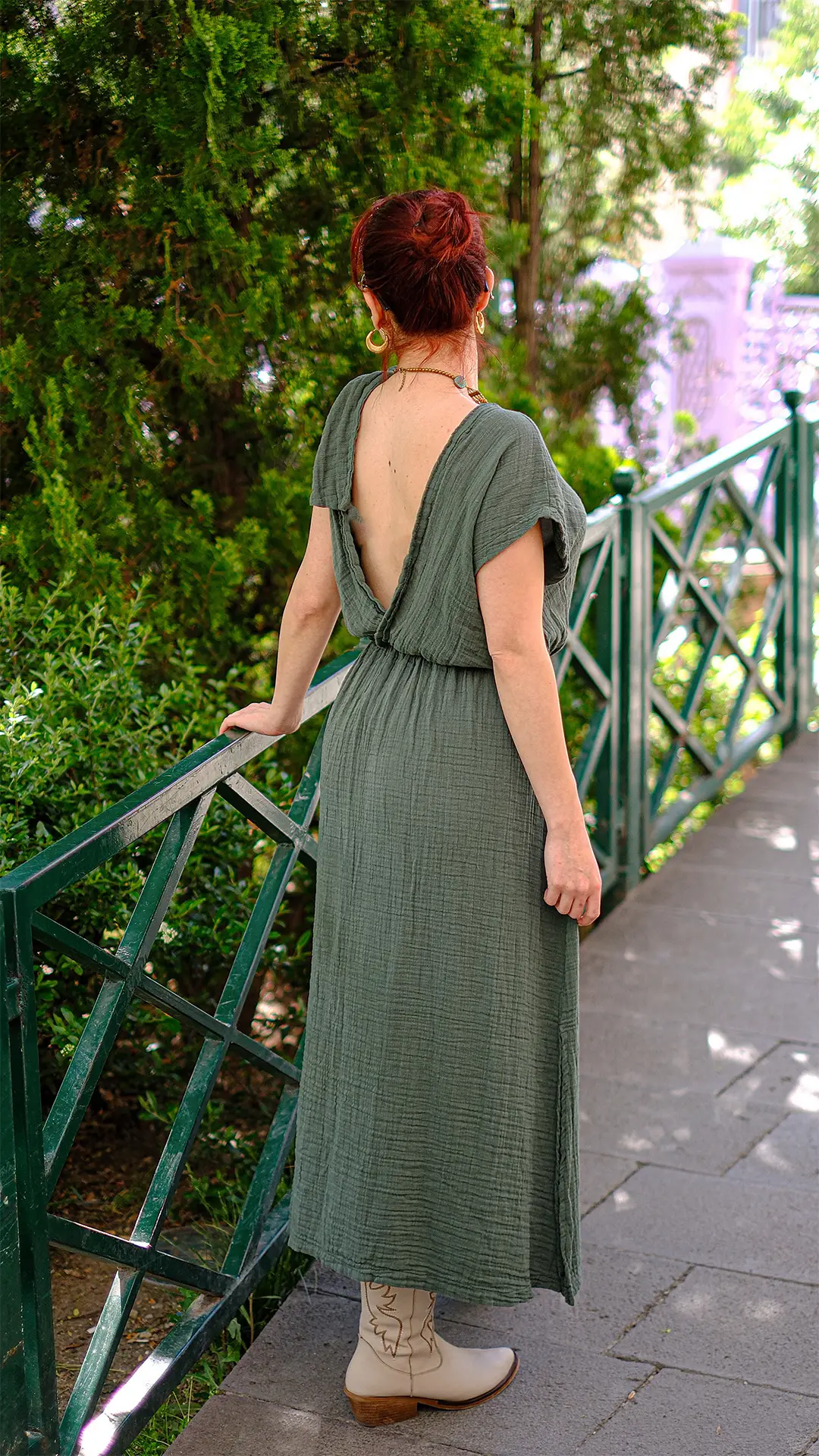 Müslin Kumaş Tasarım Elbise