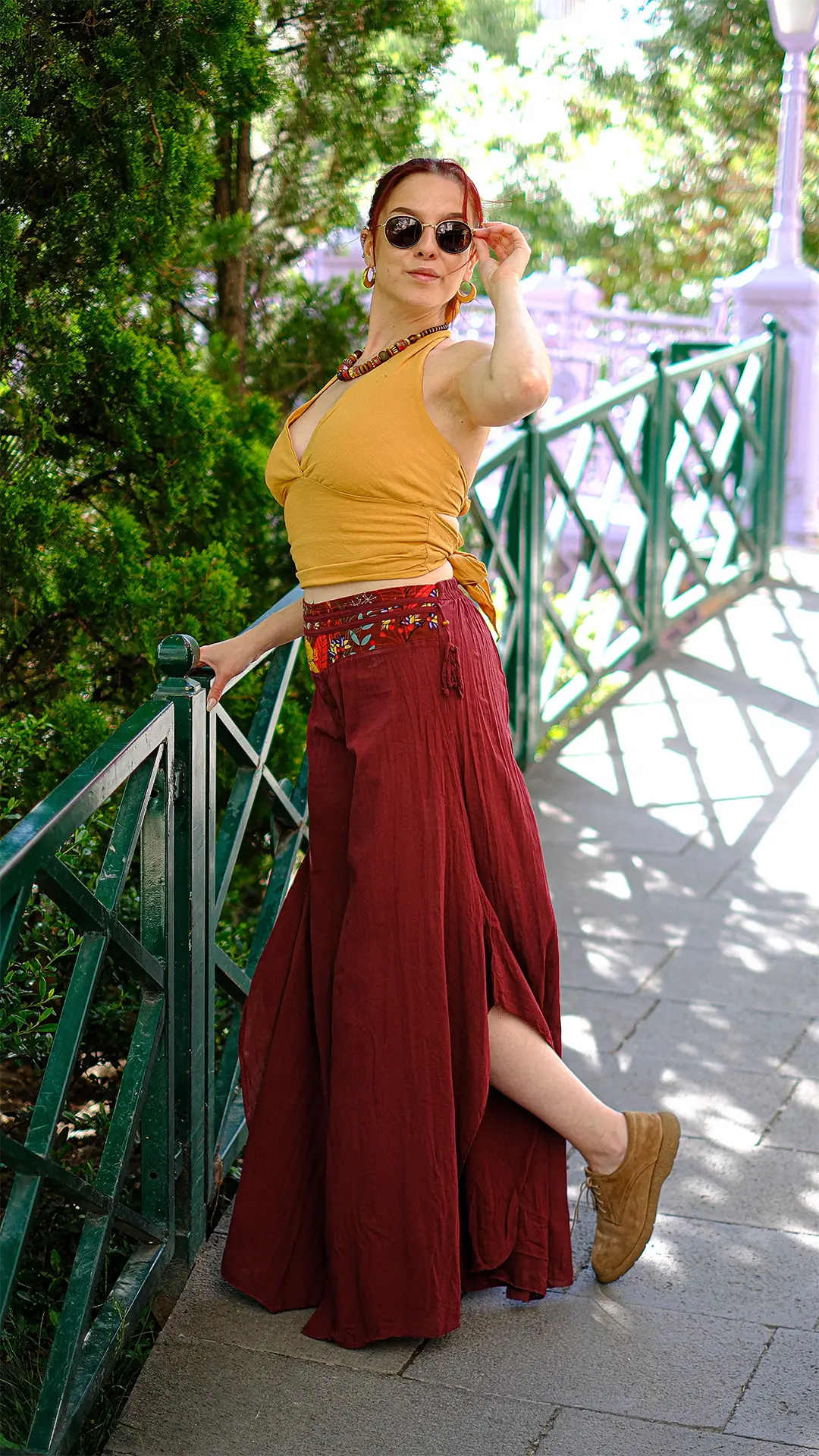 Yarasa Pantolon Kiremit