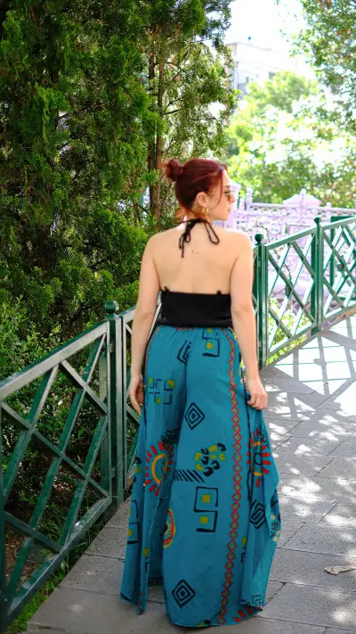 Yarasa Pantolon Desenli 