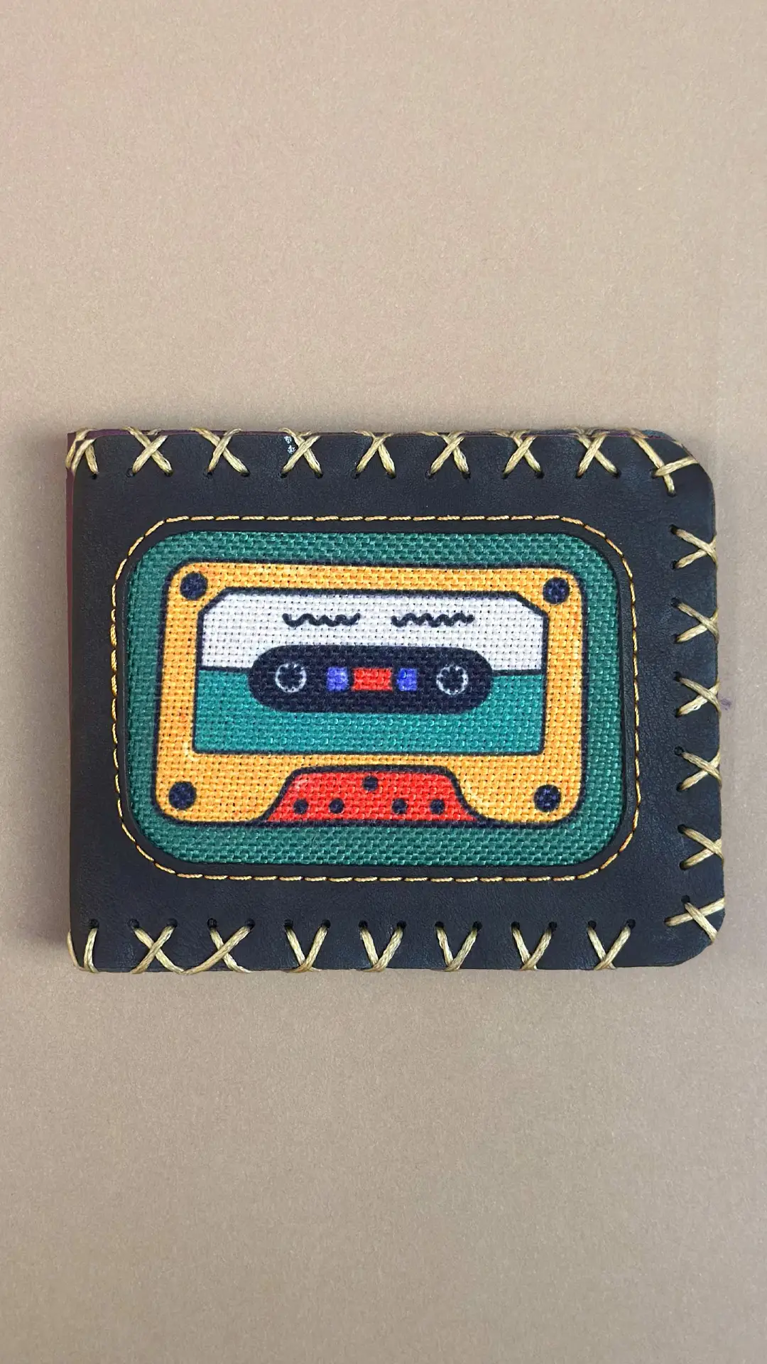 Vintage Tape Kartlık (Koyu Kahve)