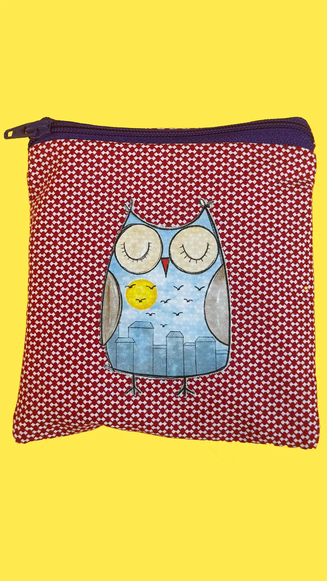 İstanbul'u Dinleyen Baykuş Bozuk Para Cüzdanı