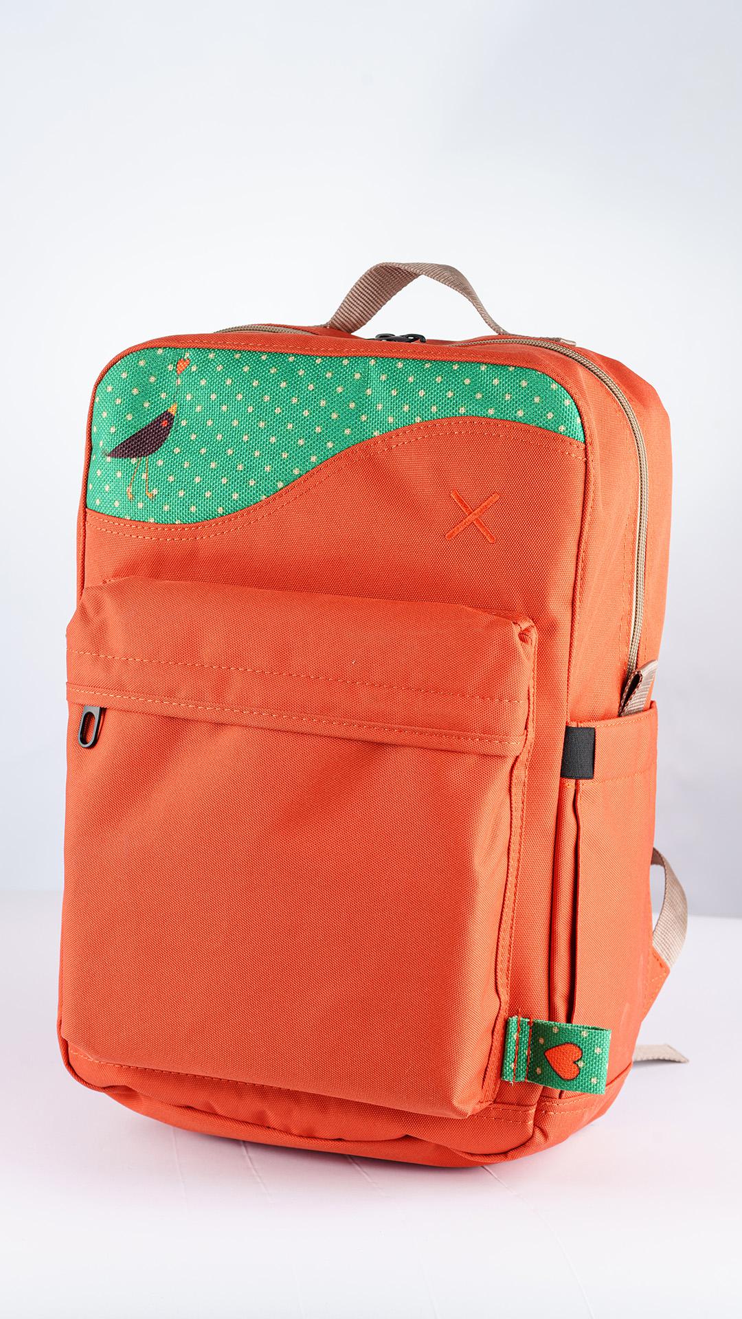 Orange The Guş Backpack