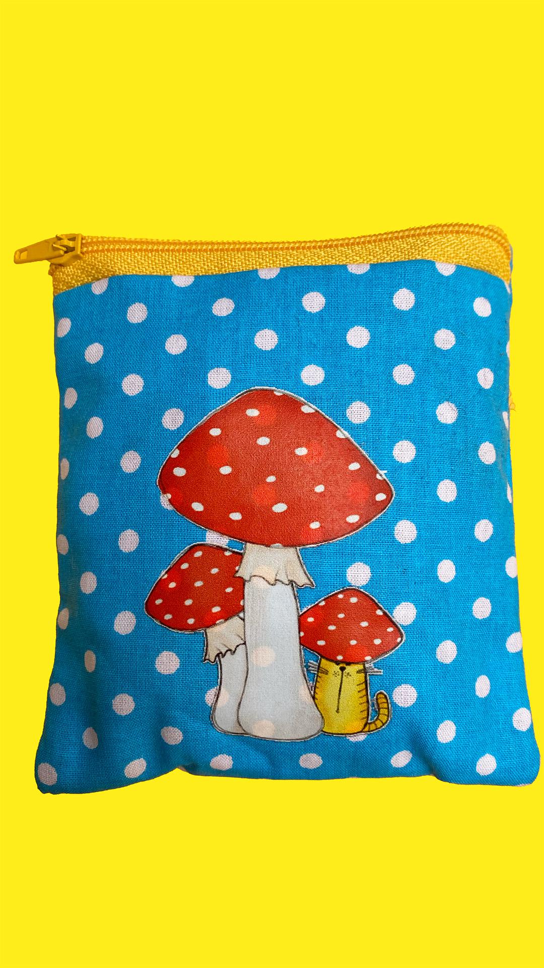 Sihirli Mantar Bozuk Para Cüzdanı