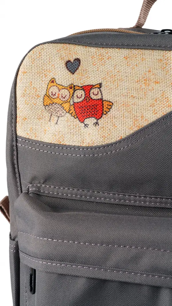 Grey Owls Also Love Backpack