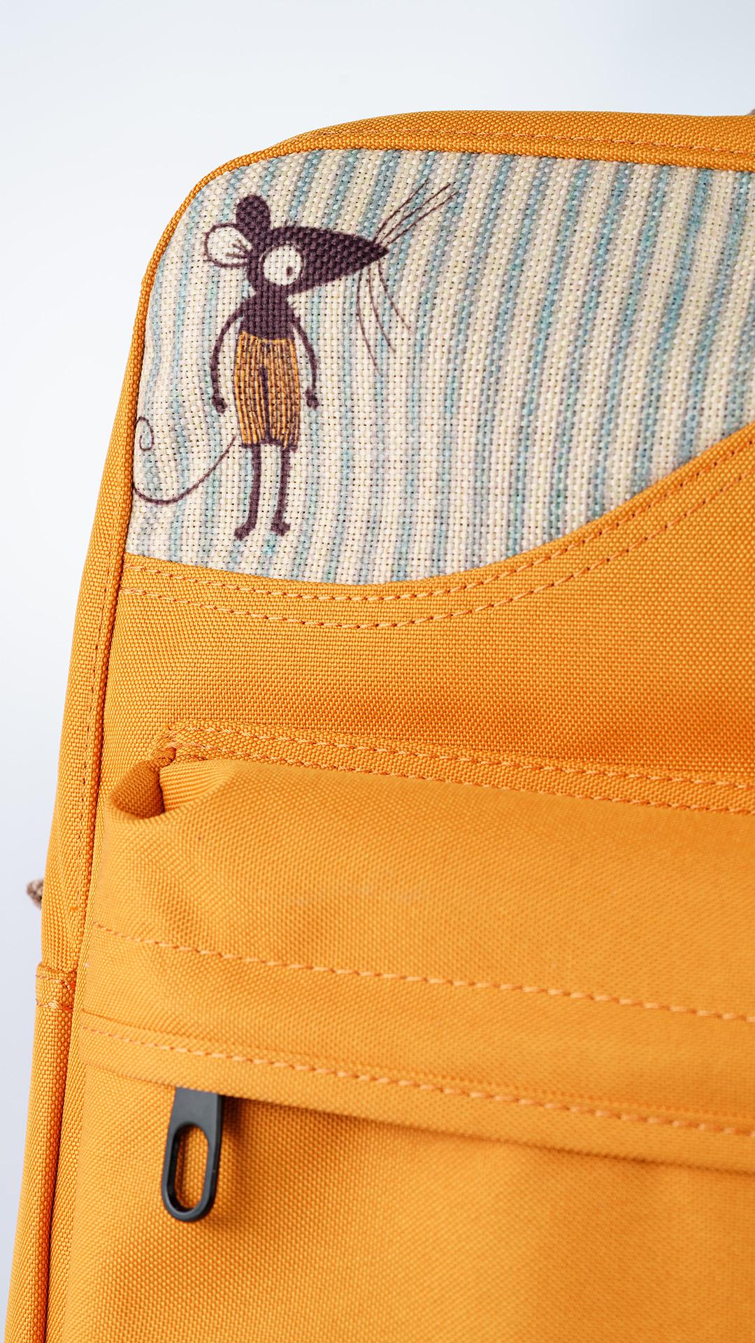 Yellow Ratatuy Backpack