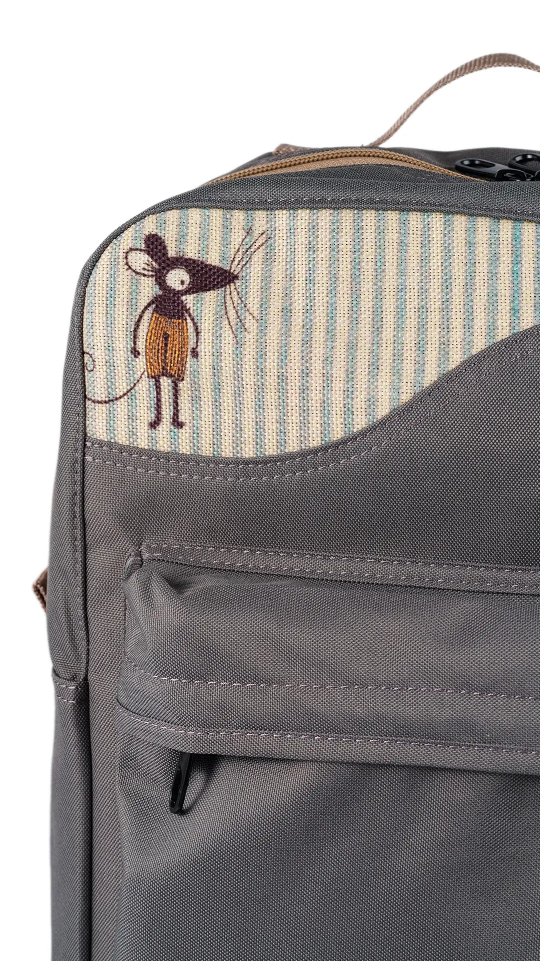 Grey Ratatuy Backpack