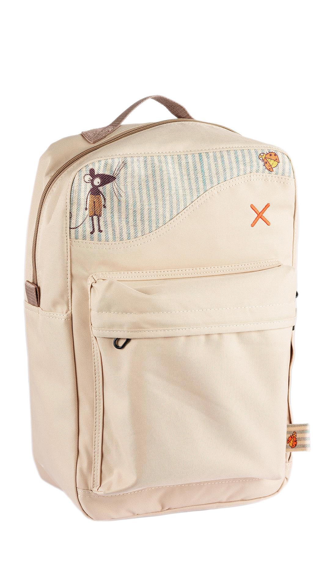 Cream Ratatuy Backpack