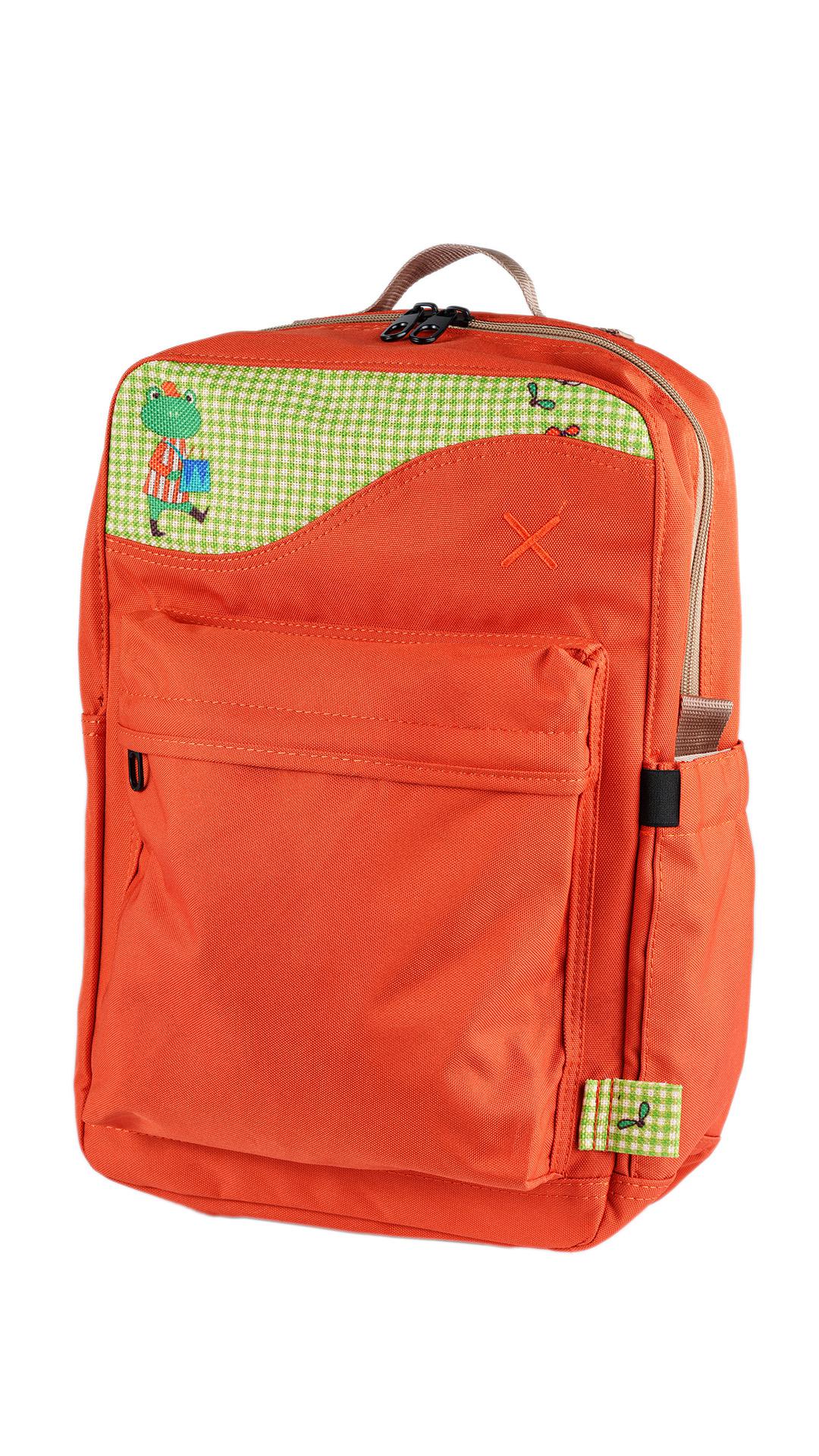 Orange V-Rock Backpack