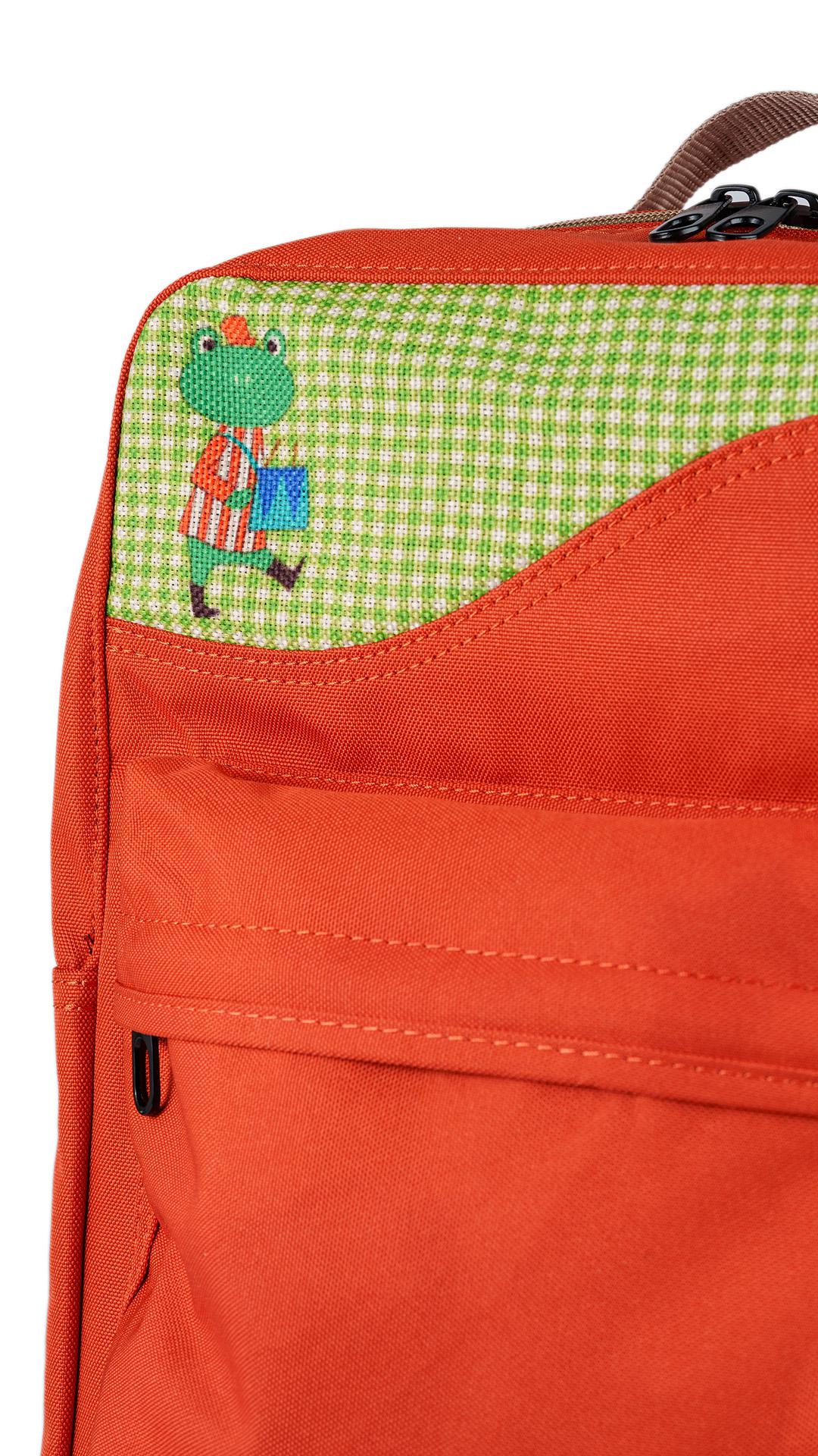 Orange V-Rock Backpack