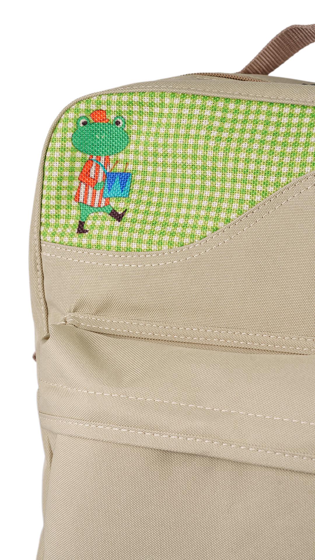 Cream V-Rock Backpack