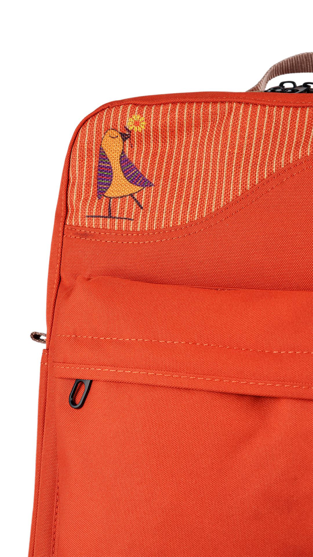 Orange Kalimero Backpack