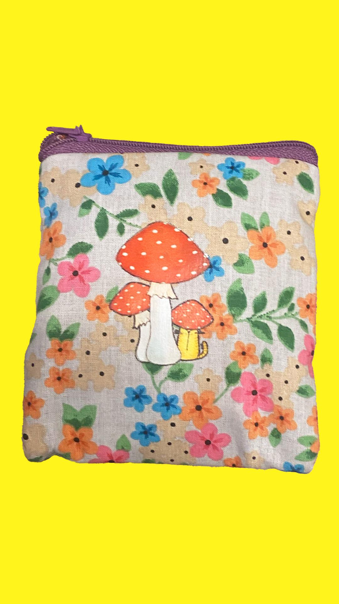 Meowgic Mantar Bozuk Para Cüzdanı