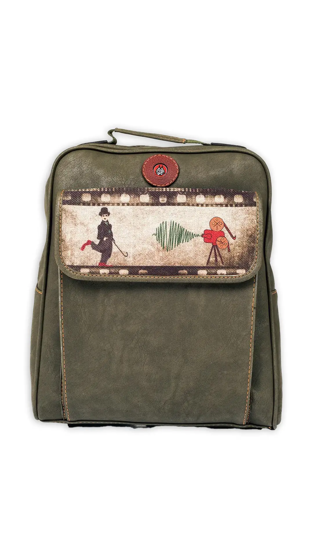 Şarlo Desenli Unisex Çanta