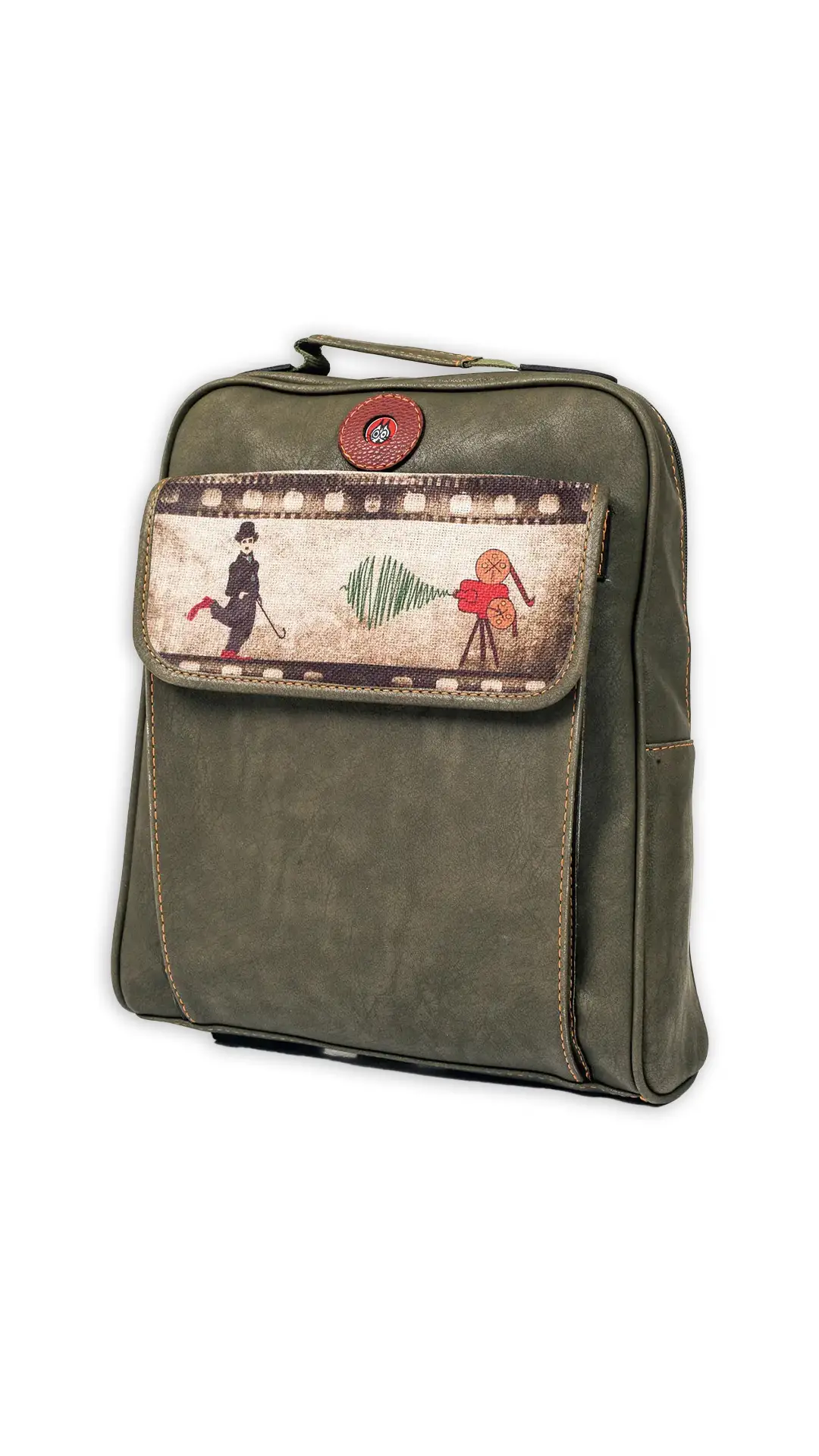 Şarlo Desenli Unisex Çanta