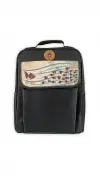 Küçük Karabalık Desenli Unisex Sırt Çantası