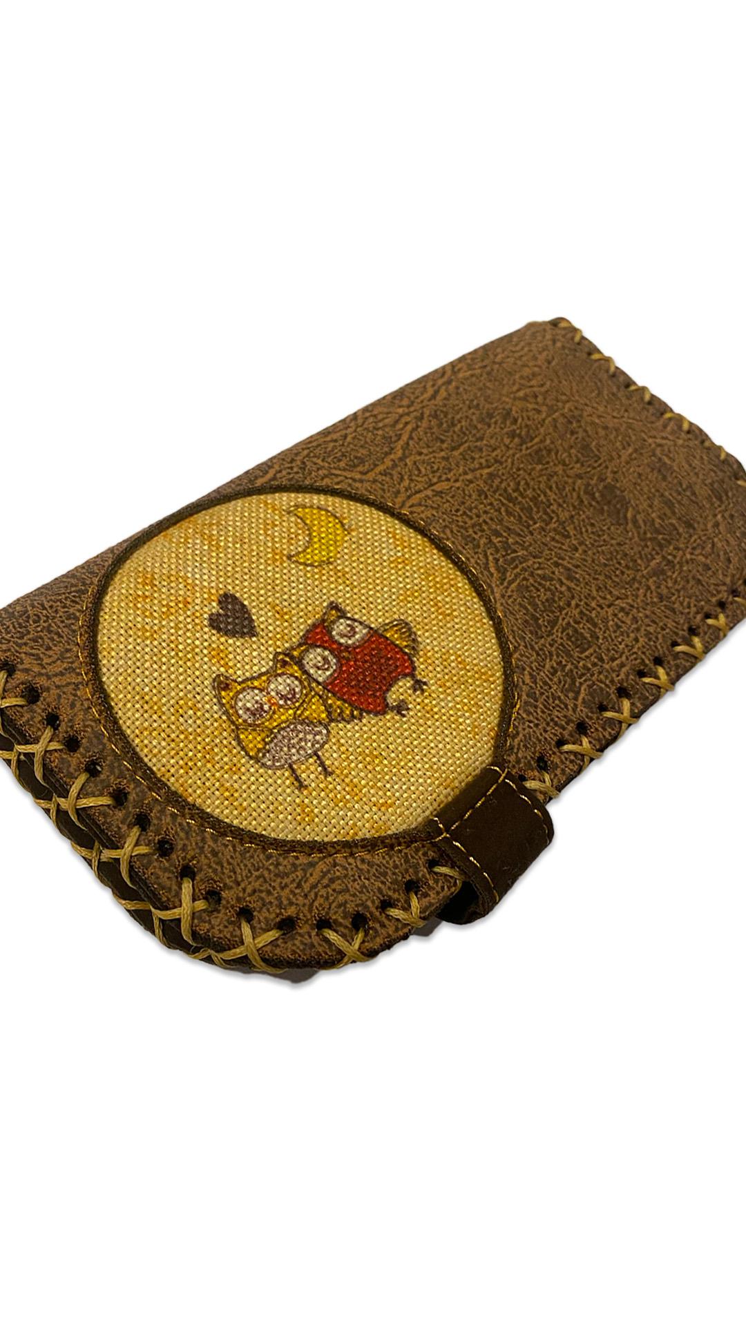 Baykuş Desenli Cüzdan