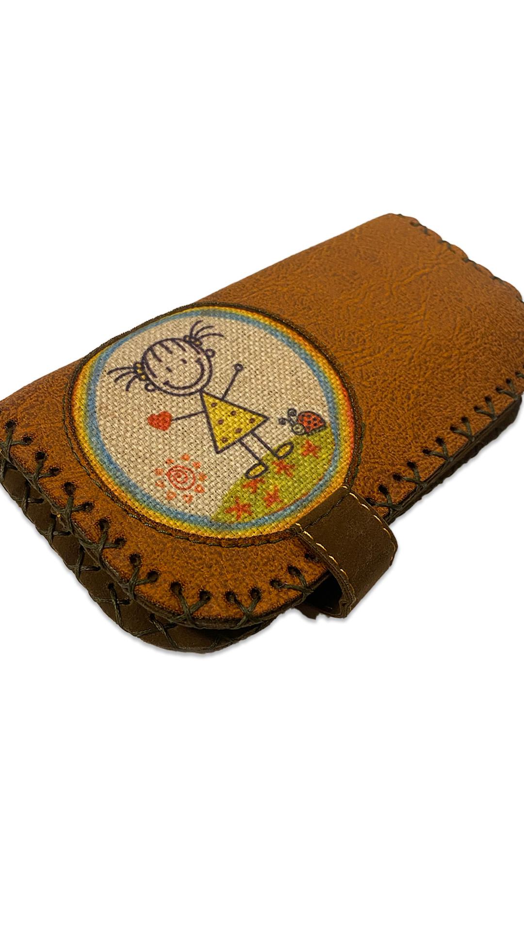 Cin Ayşe Desenli Cüzdan