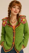 Şaşıkedi Cozy Hırka