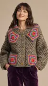 Şaşıkedi Cozy Hırka (Grey)