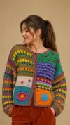 Şaşıkedi Colorful Dreams Hırka