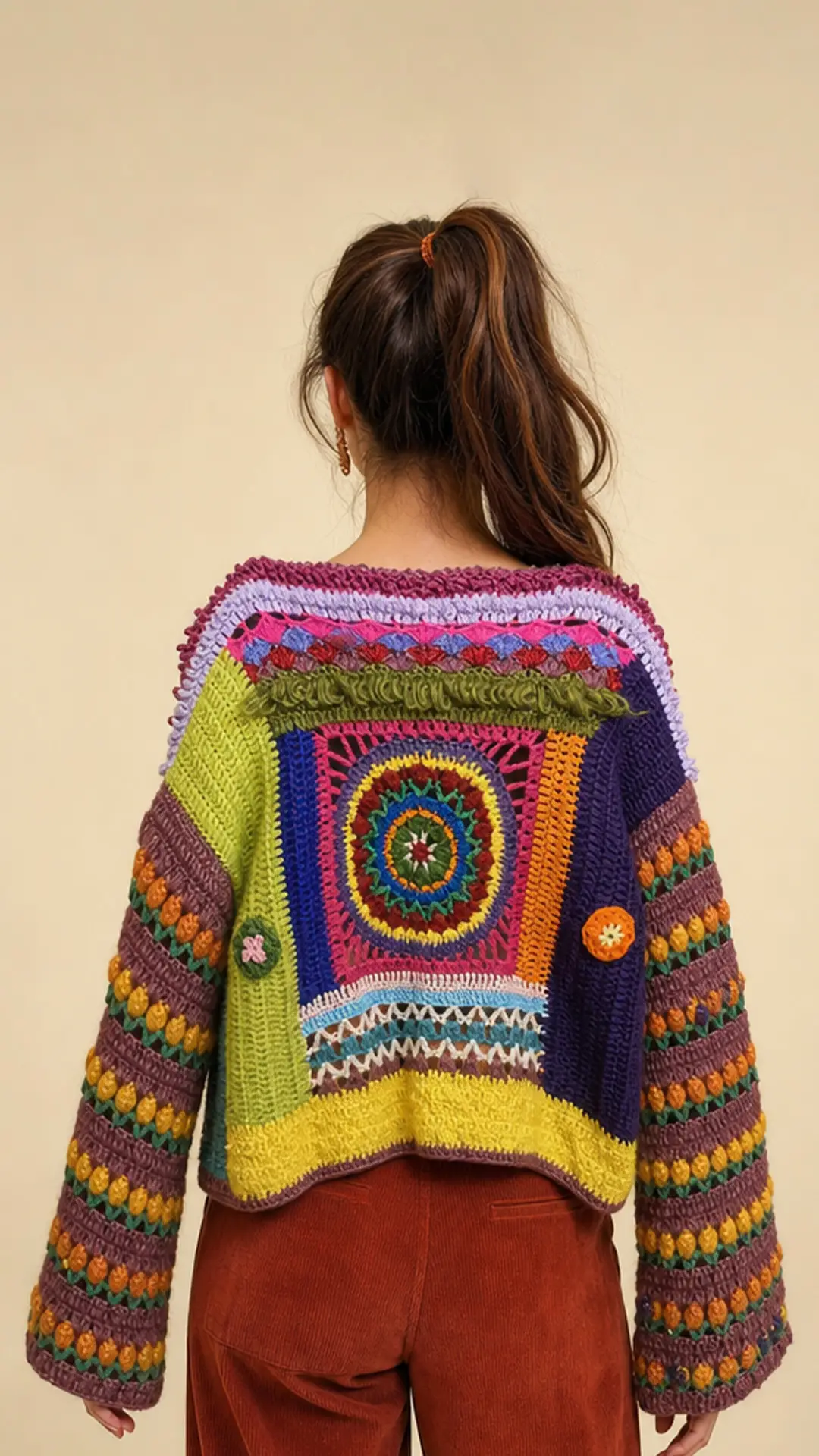 Şaşıkedi Colorful Dreams Hırka
