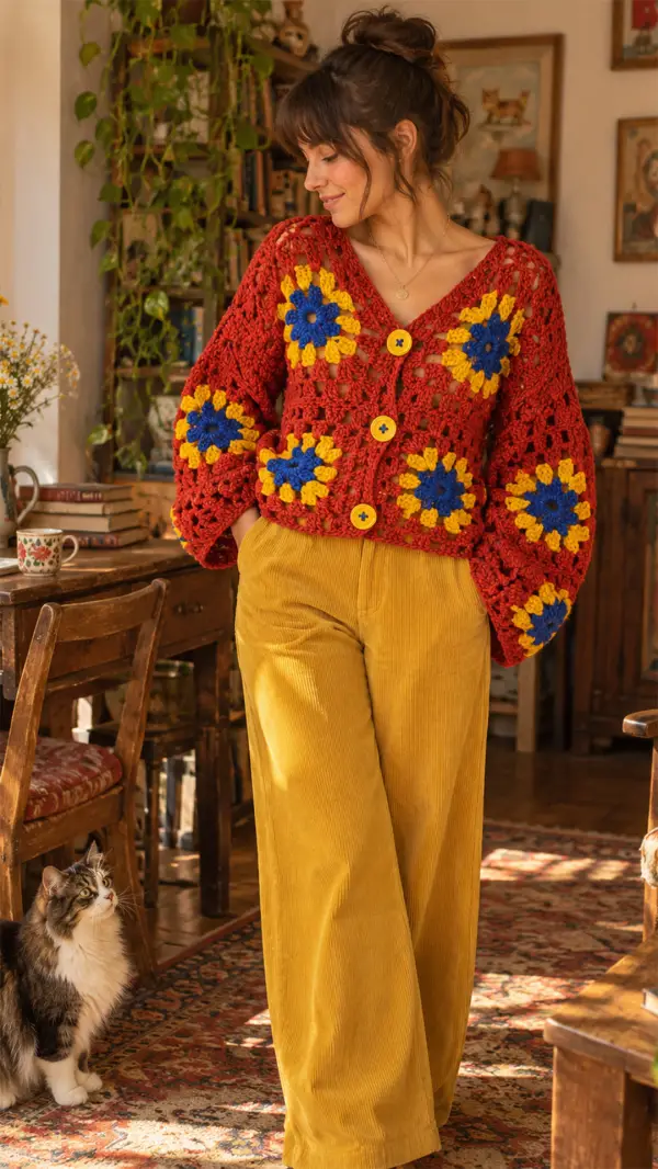 Şaşıkedi Nancy Hırka
